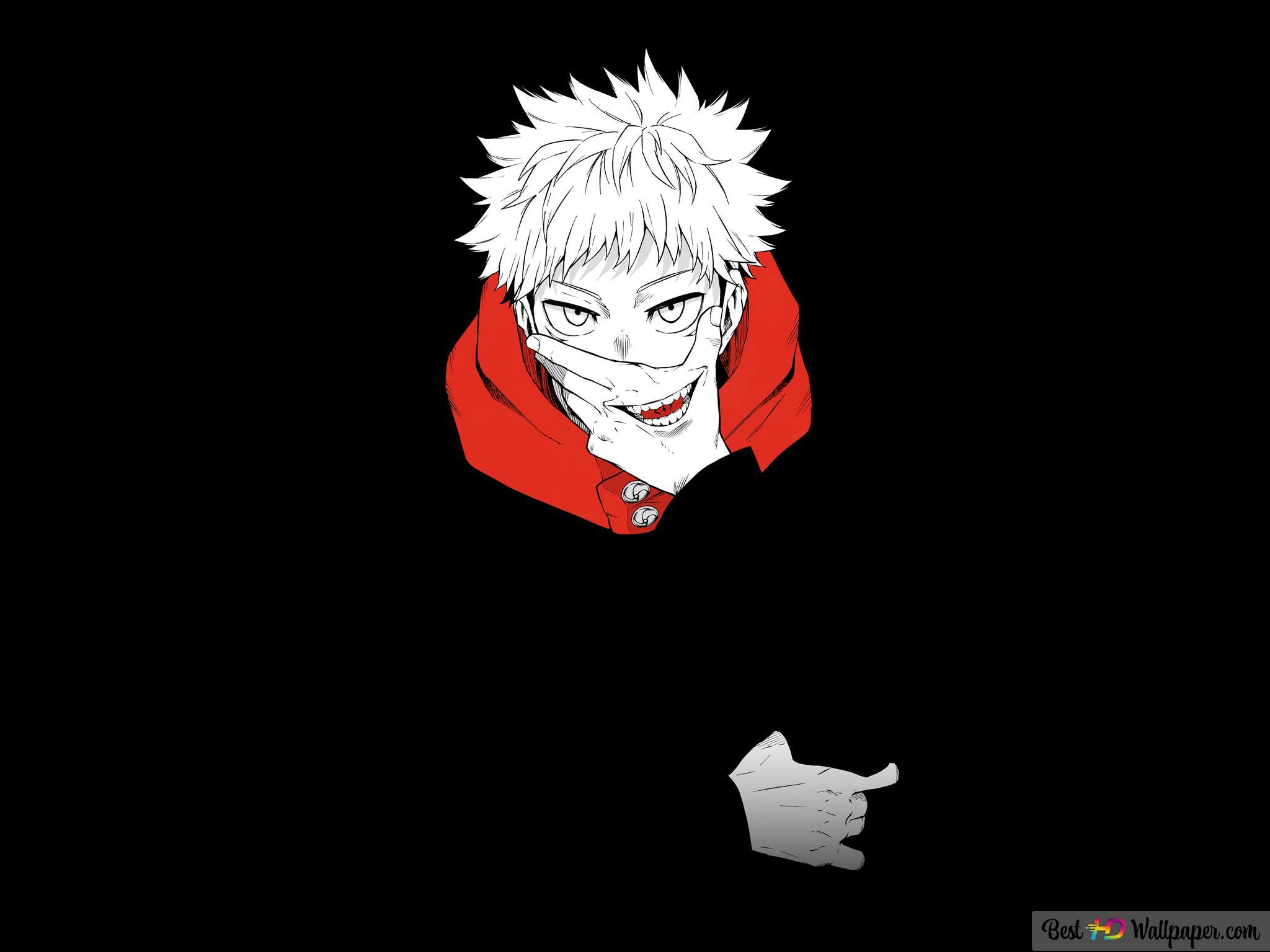 2048x1536 Jujutsu Kaisen Itadori Sukuna Host Minimalist HD wallpaper download