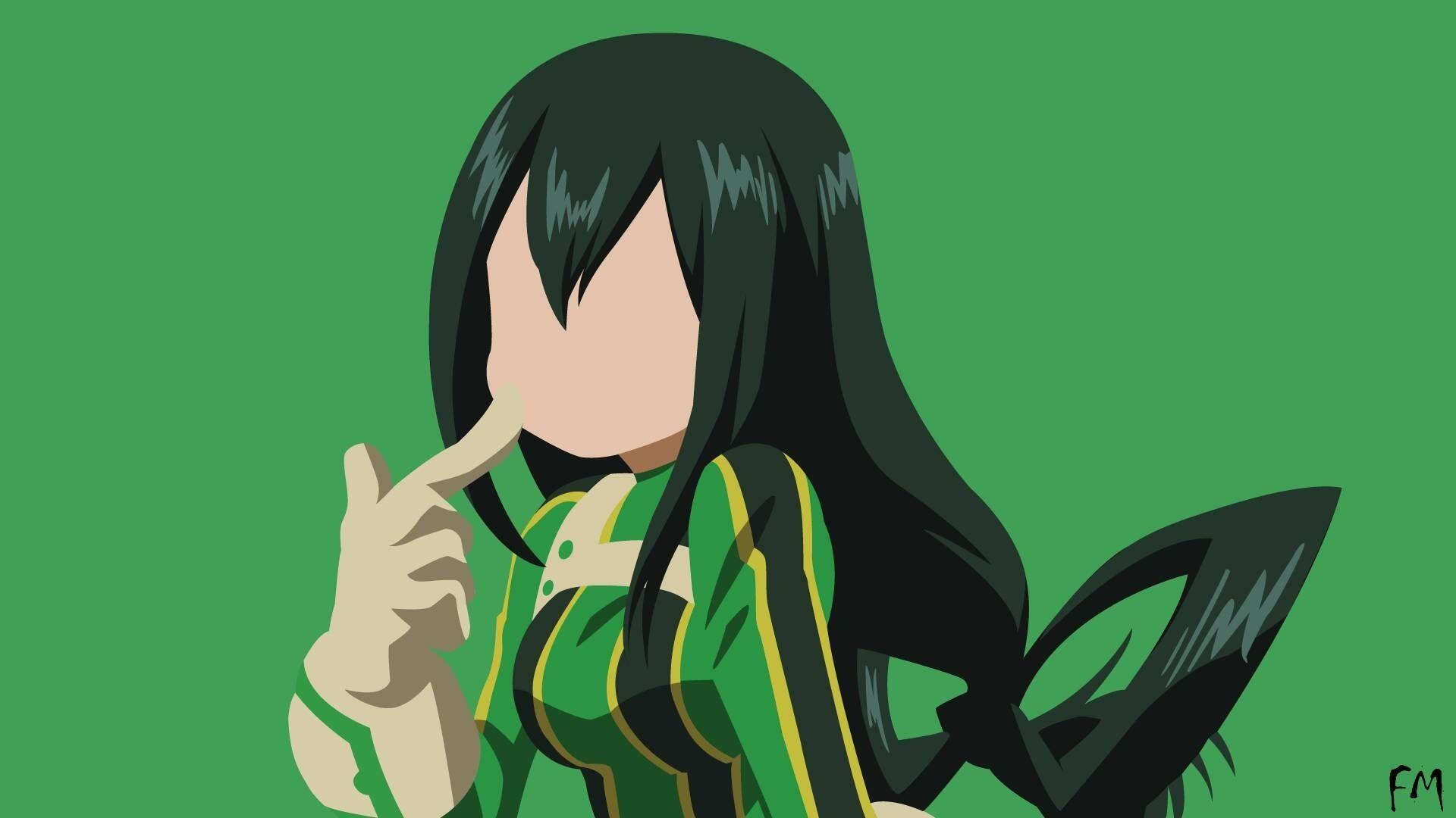 1920x1080 My Hero Frog Girl Desktop Wallpaper