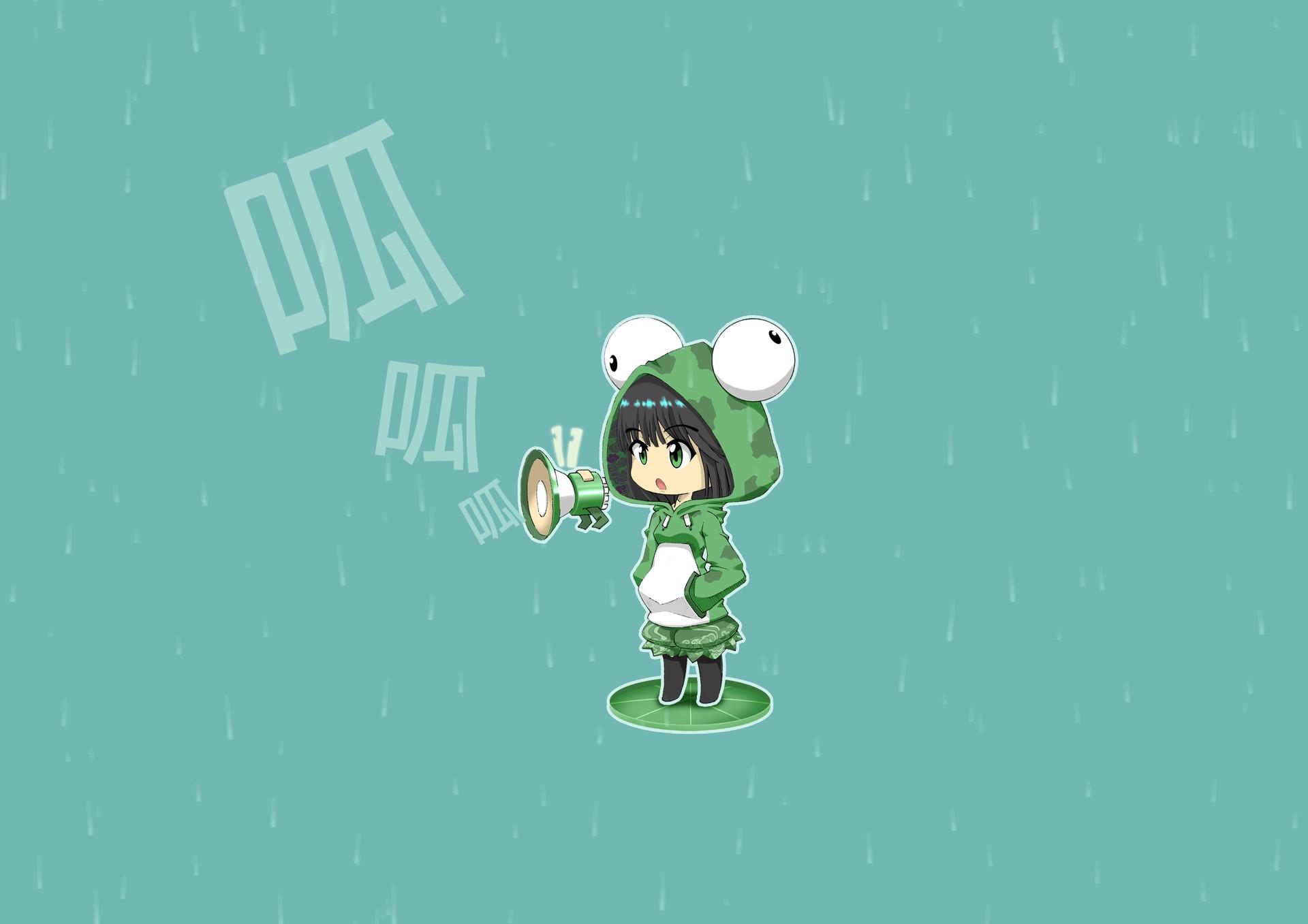 1920x1357 Sie Lee Lau girl illustration