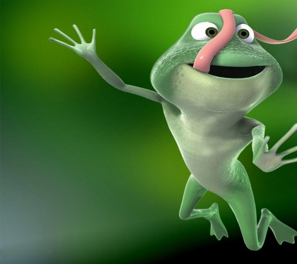 960x854 Anime Frog Girl Mobile Wallpaper