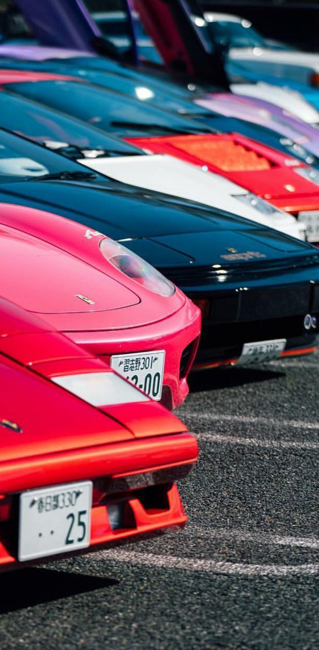 630x1280 Tokyo Car Meet wallpaper