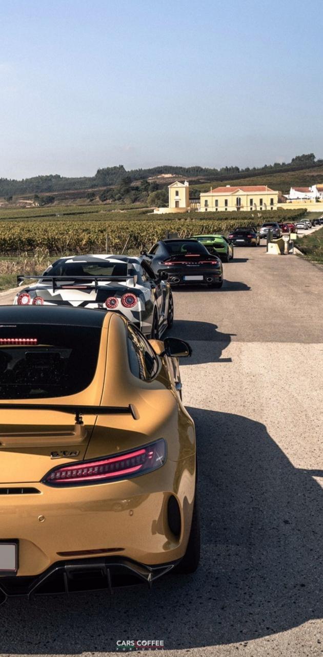 630x1280 Car meet wallpaper