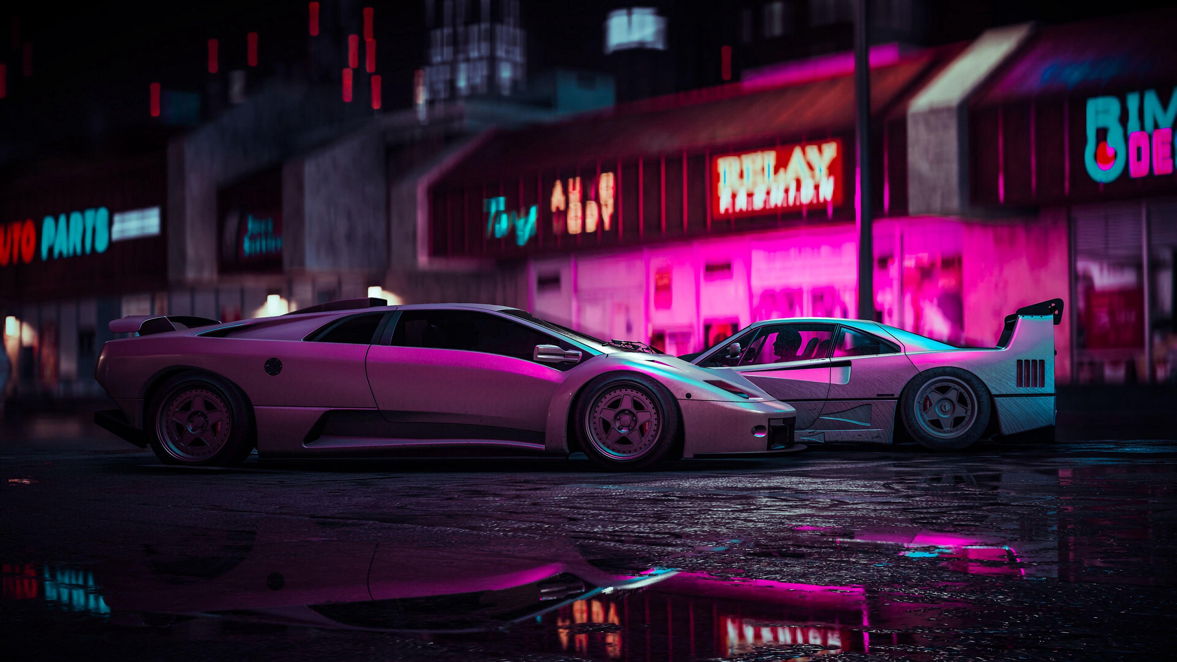 3840x2160 CLASSIC CARS MEET UP