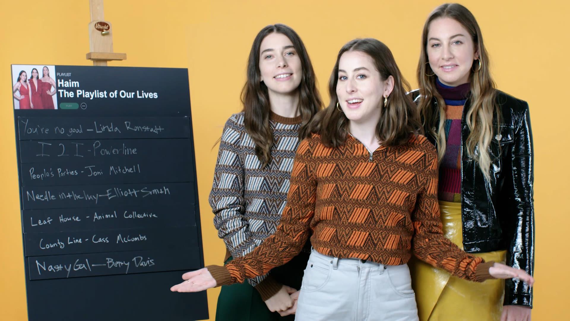 1920x1080 Watch HAIM Create the Playlist to Their Lives. Playlist of My Life