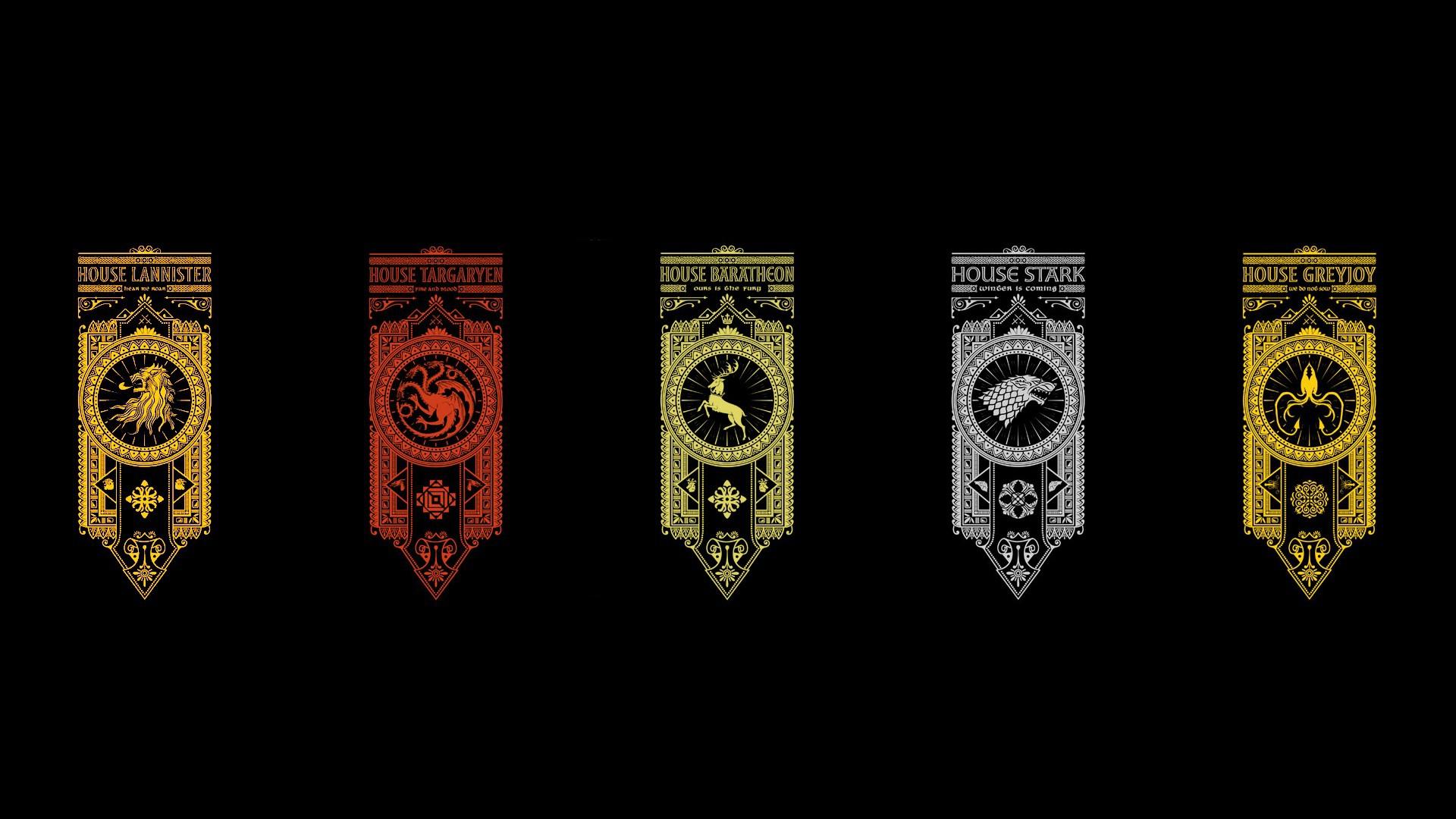 1920x1080 House Stark House Targaryen HD Wallpaper