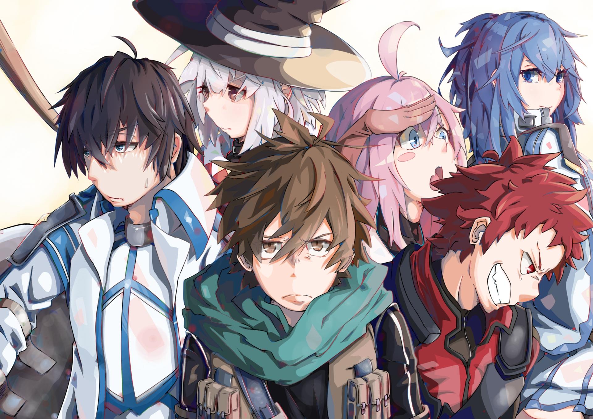 1920x1358 Wallpaper Grimgar Of Fantasy And Ash, Ranta, Haruhiro, Kuzaku:1920x1358