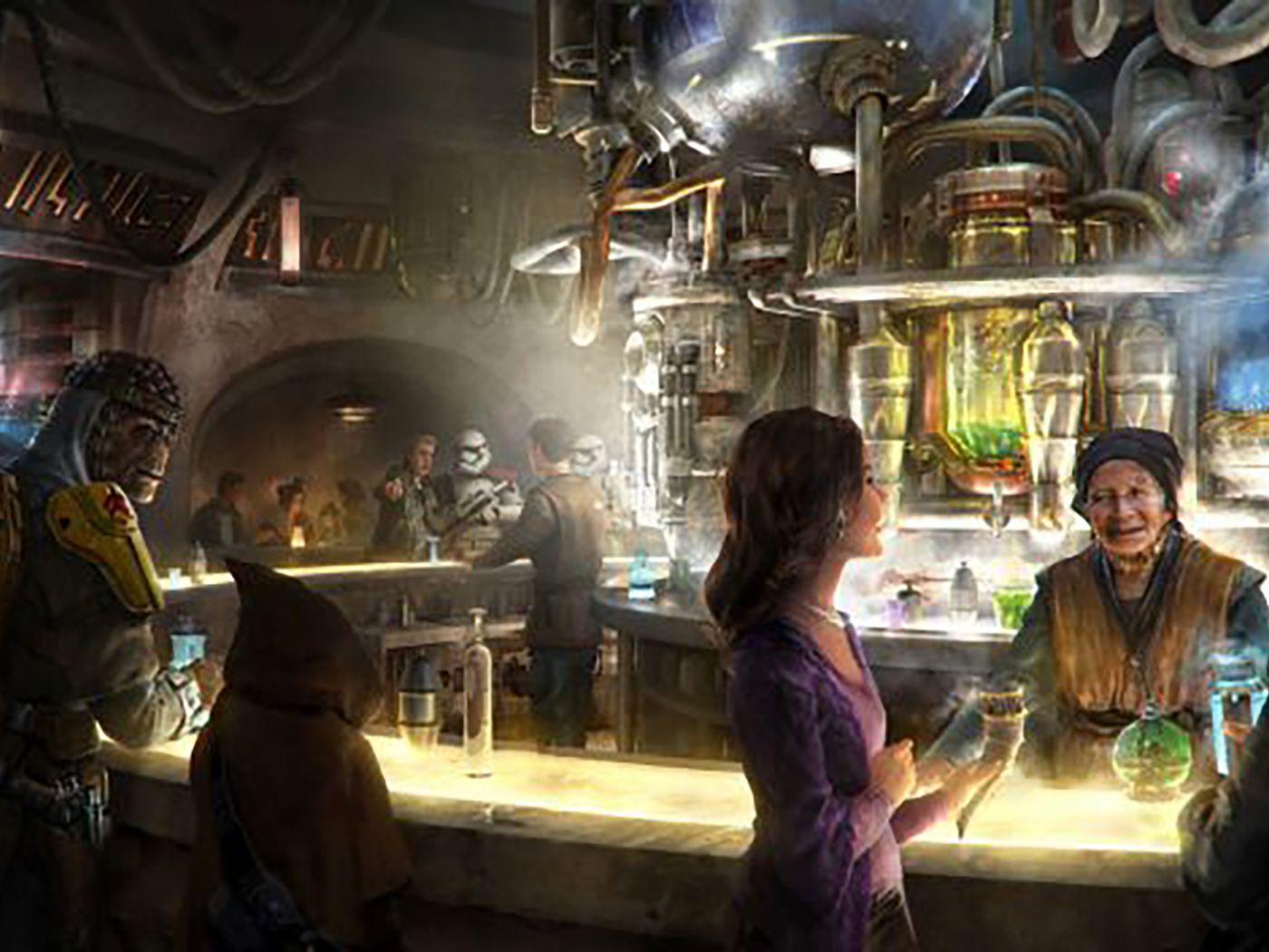 1400x1050 Disneyland to Start Serving Alcohol at New Star Wars Bar Oga's Cantina