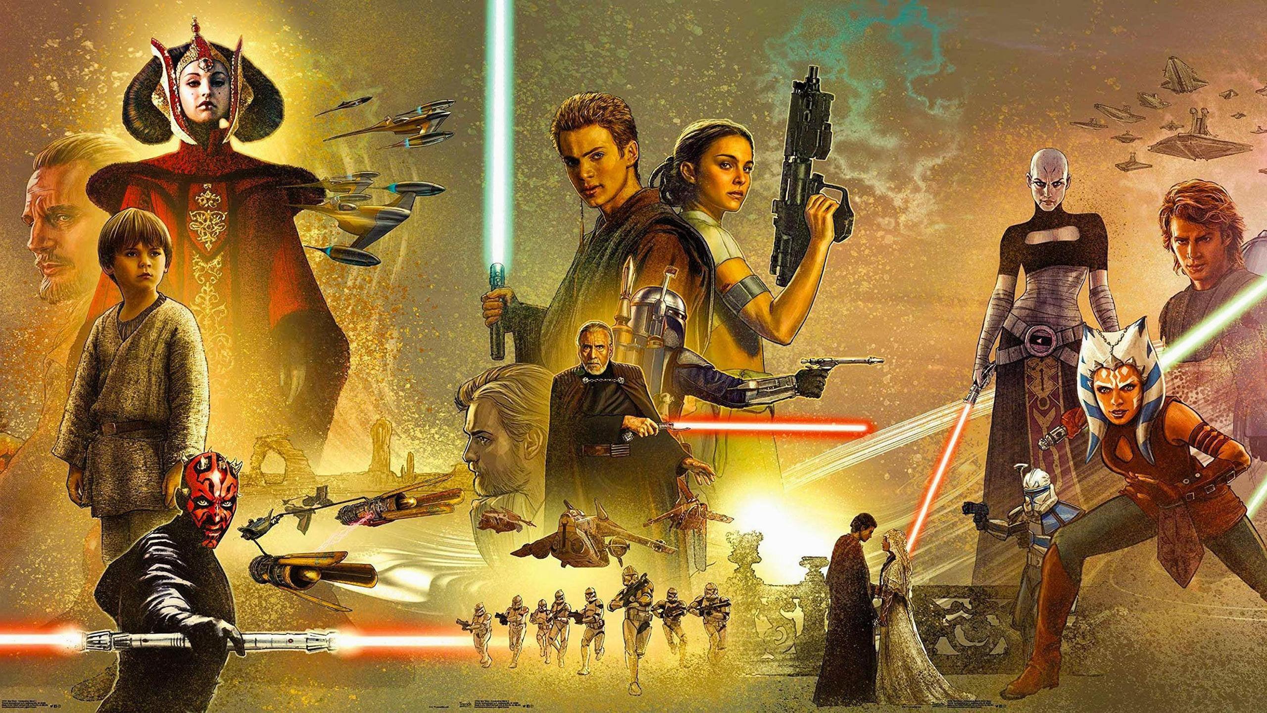 2560x1440 Star Wars Celebration Mural Wallpaper, 1440 Hi Res