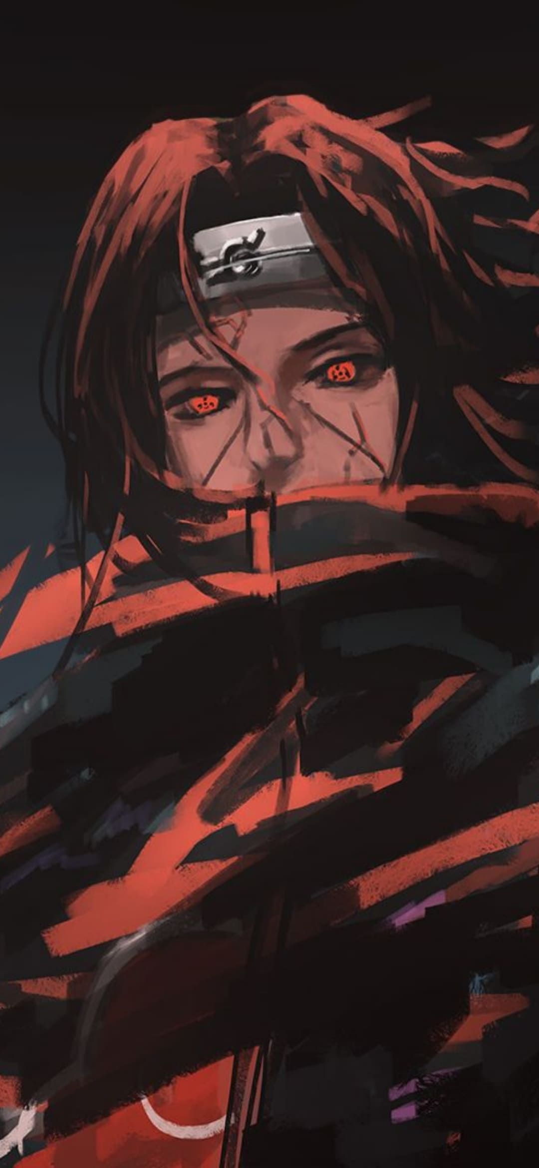 1080x2340 itachi uchina iPhone Wallpaper itachi uchina iPhone Background