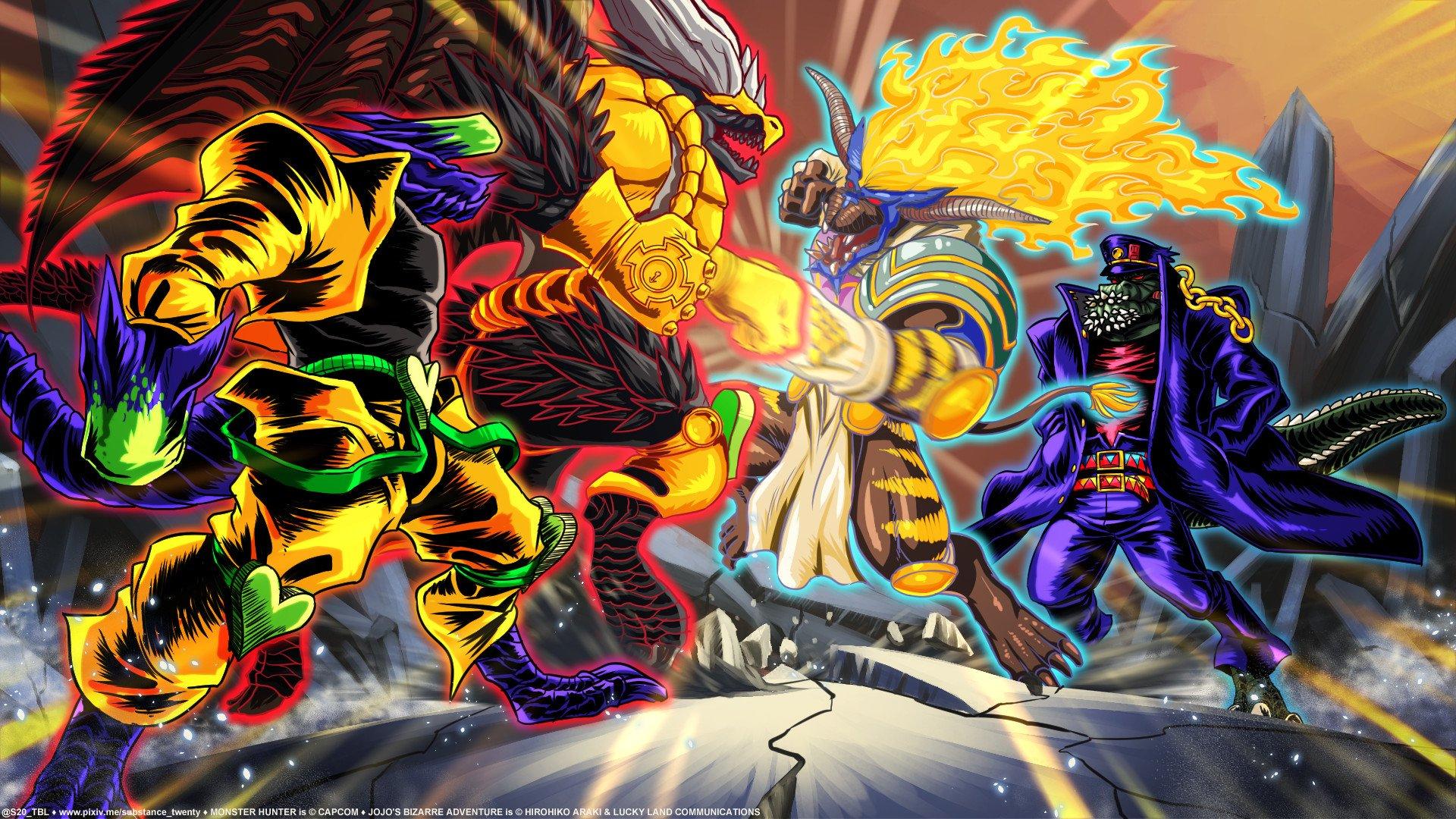 1920x1080 Substance20 (Commissions CLOSED for March) Capcom, please put Brachydios and Rajang in #Iceborne so the turf war pictured below can happen. Thank you. :) #MonsterHunter #MHWアイスボーン #MHW #JOJOsBizzareAdventure #ジョジョの奇妙な冒険 #
