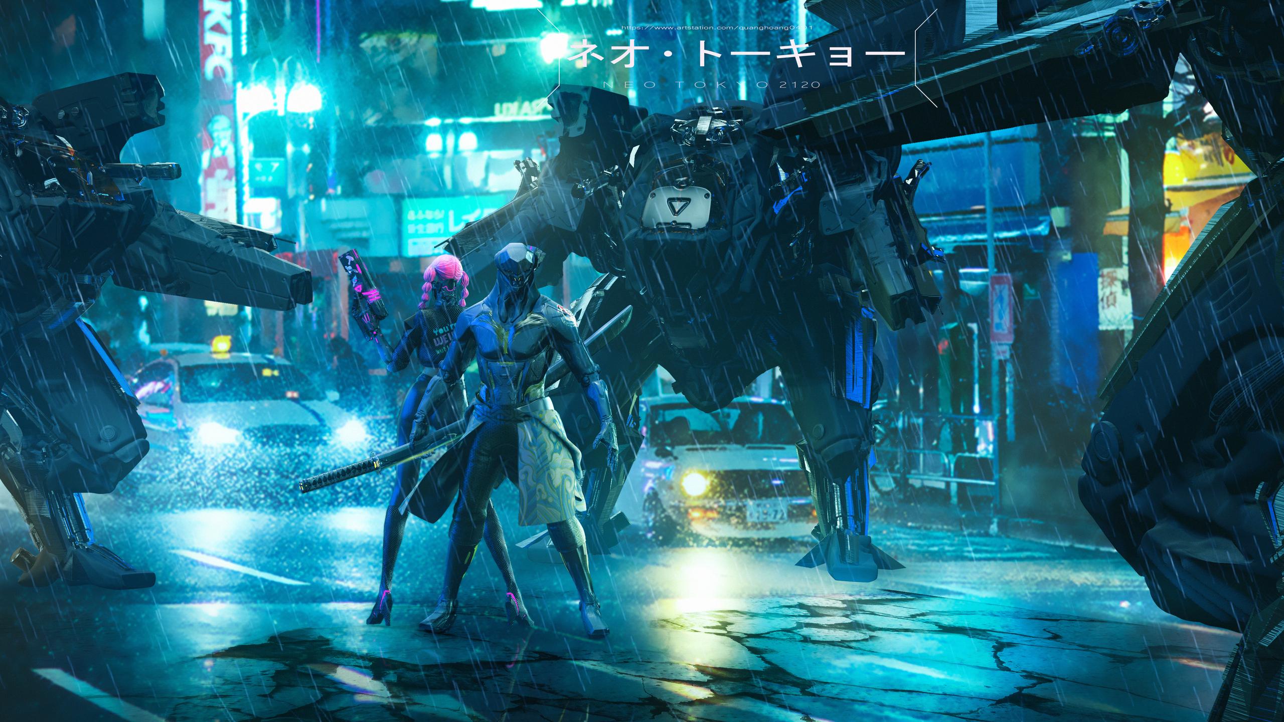 2560x1440 Neo Japan 5k 1440P Resolution HD 4k Wallpaper, Image, Background, Photo and Picture