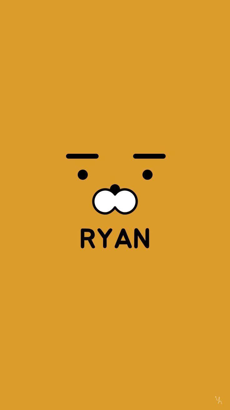 736x1307 Ryan Kakao Friends Wallpaper. Friends wallpaper, Kakao friends, Kakao ryan