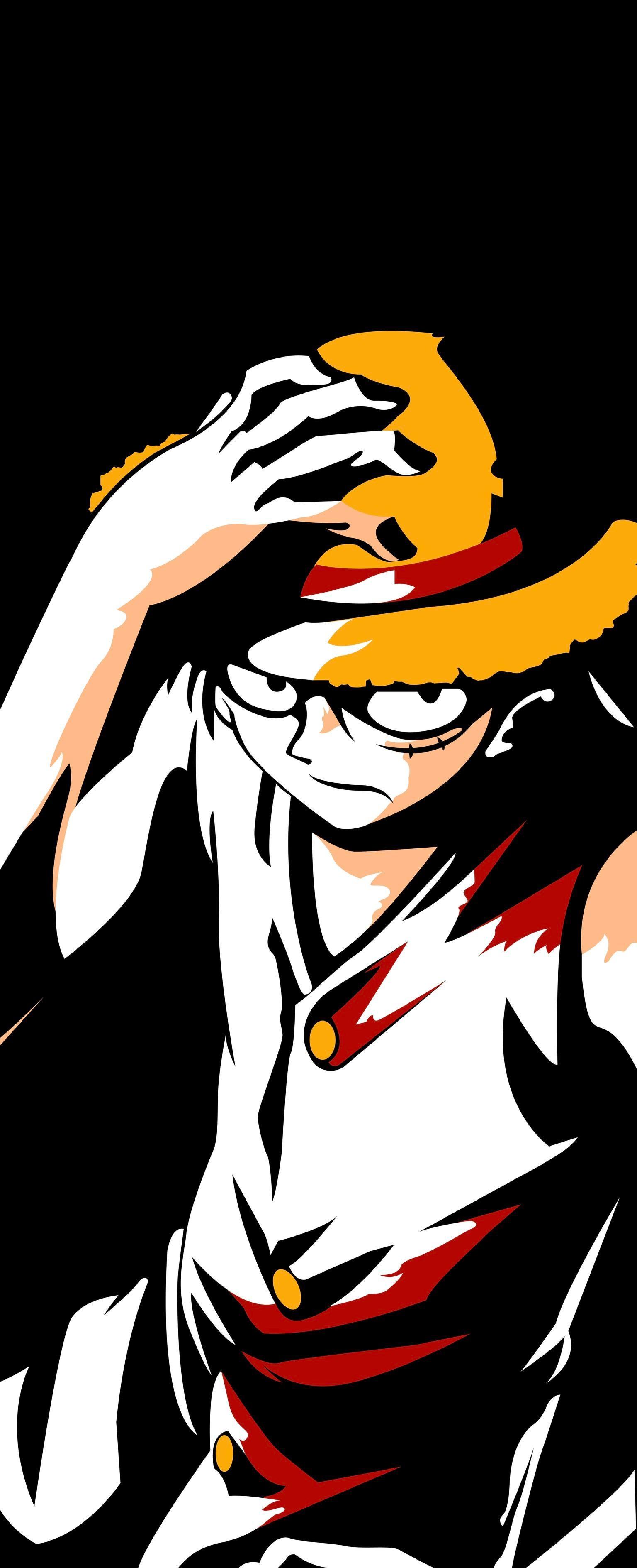 1536x3776 Monkey D. Luffy, Mobile Wallpaper [1125x2436] (made in Adobe Illustrator)