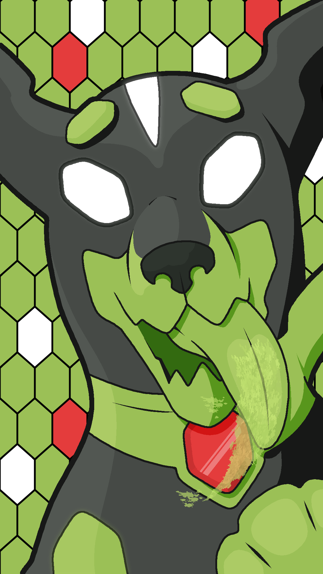 1080x1920 Made a Zygarde 10% form wallpaper for my iPhone. and yours!. Dog pokemon, Pokemon art, Pokemon special
