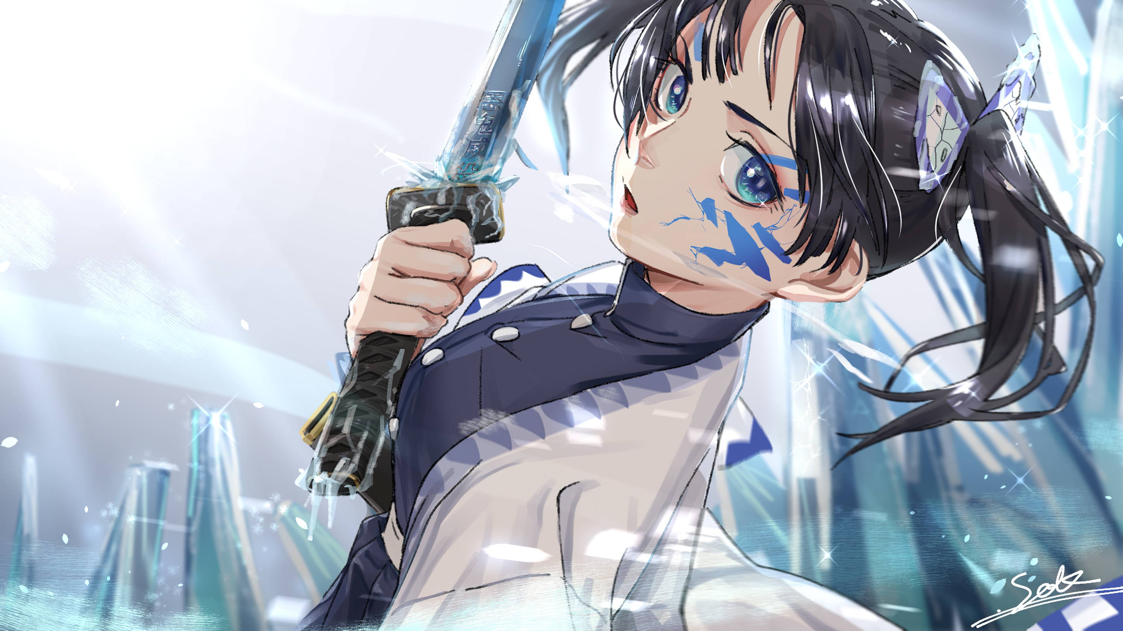 3840x2160 Aoi Kanzaki Demon Slayer Wallpaper, HD Anime 4K Wallpaper, Image, Photo and Background