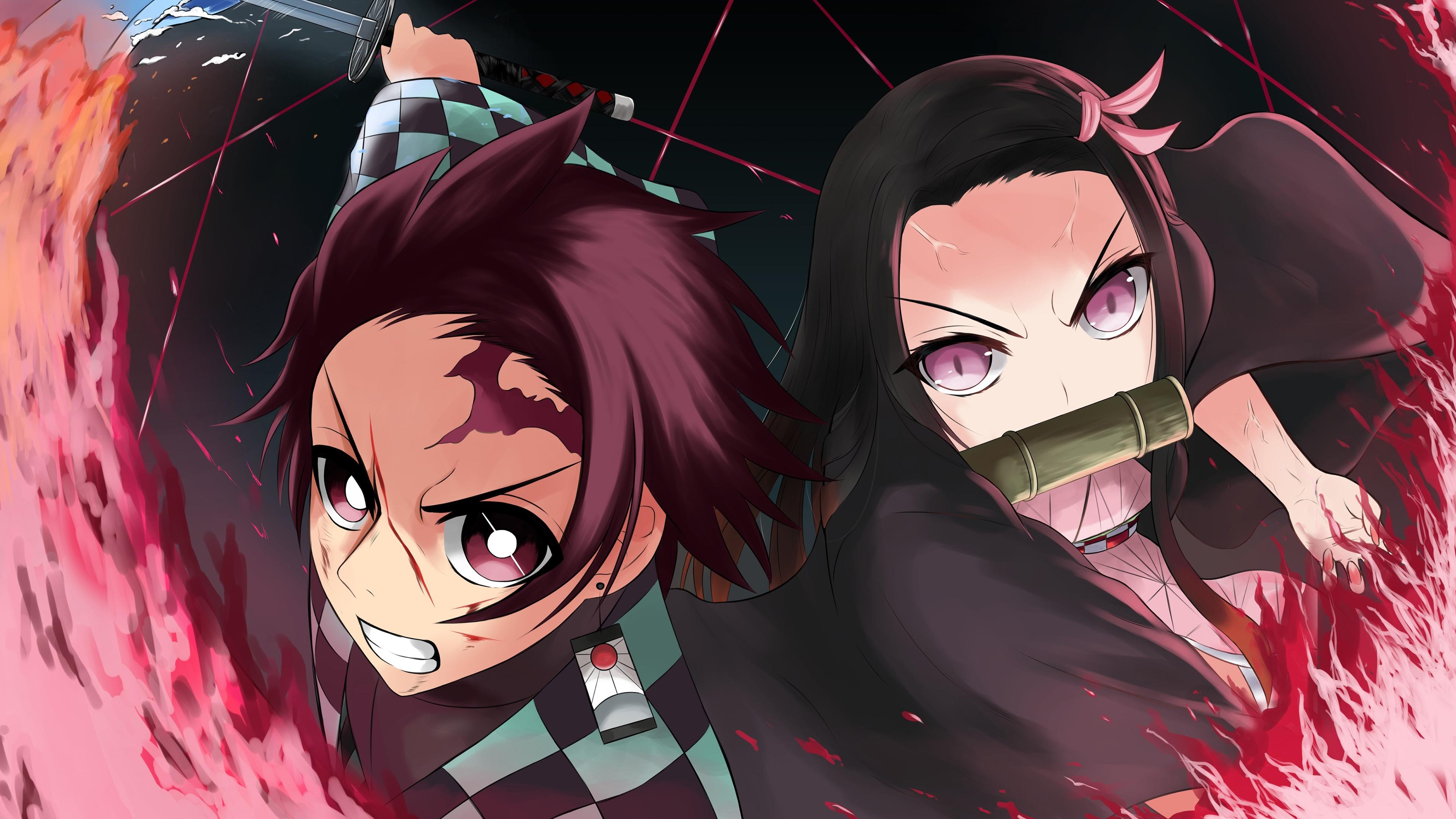 3840x2160 Demon slayer Wallpaper