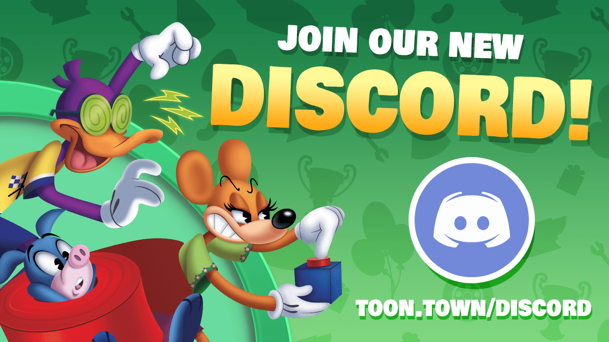 1200x675 Question Does anyone know where I can find the different colored versions of this Blue design? Toontown Rewritten has used a Green and Pink version as well for promotions, but I am
