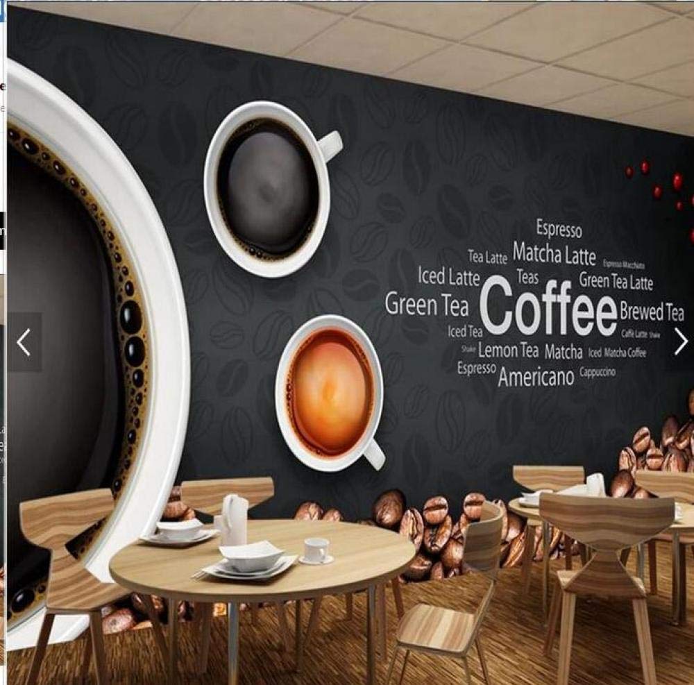1000x987 European Leisure Coffee Shop Themed Restaurant Bar Background Wall Mural Wallpaper 3D Industrial Decor Photo Wallpaper For Cafe 350Cm×245Cm