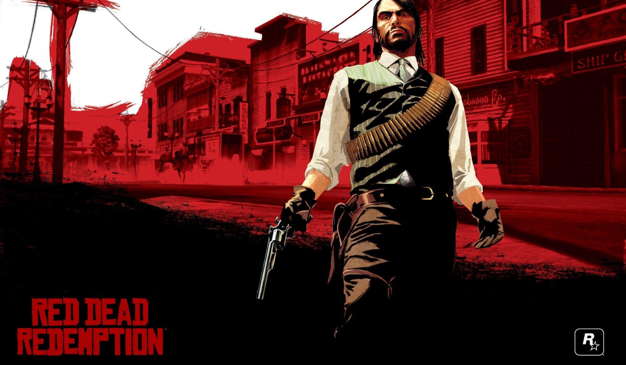 2000x1168 Download 2000x1168 Red Dead Redemption, Gun Wallpaper