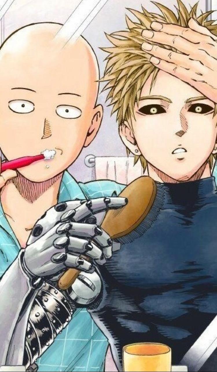 750x1287 Genos And Saitama. Not My Art. R OnePunchMan. One Punch Man. One Punch Man Funny, One Punch Man Anime, One Punch Man