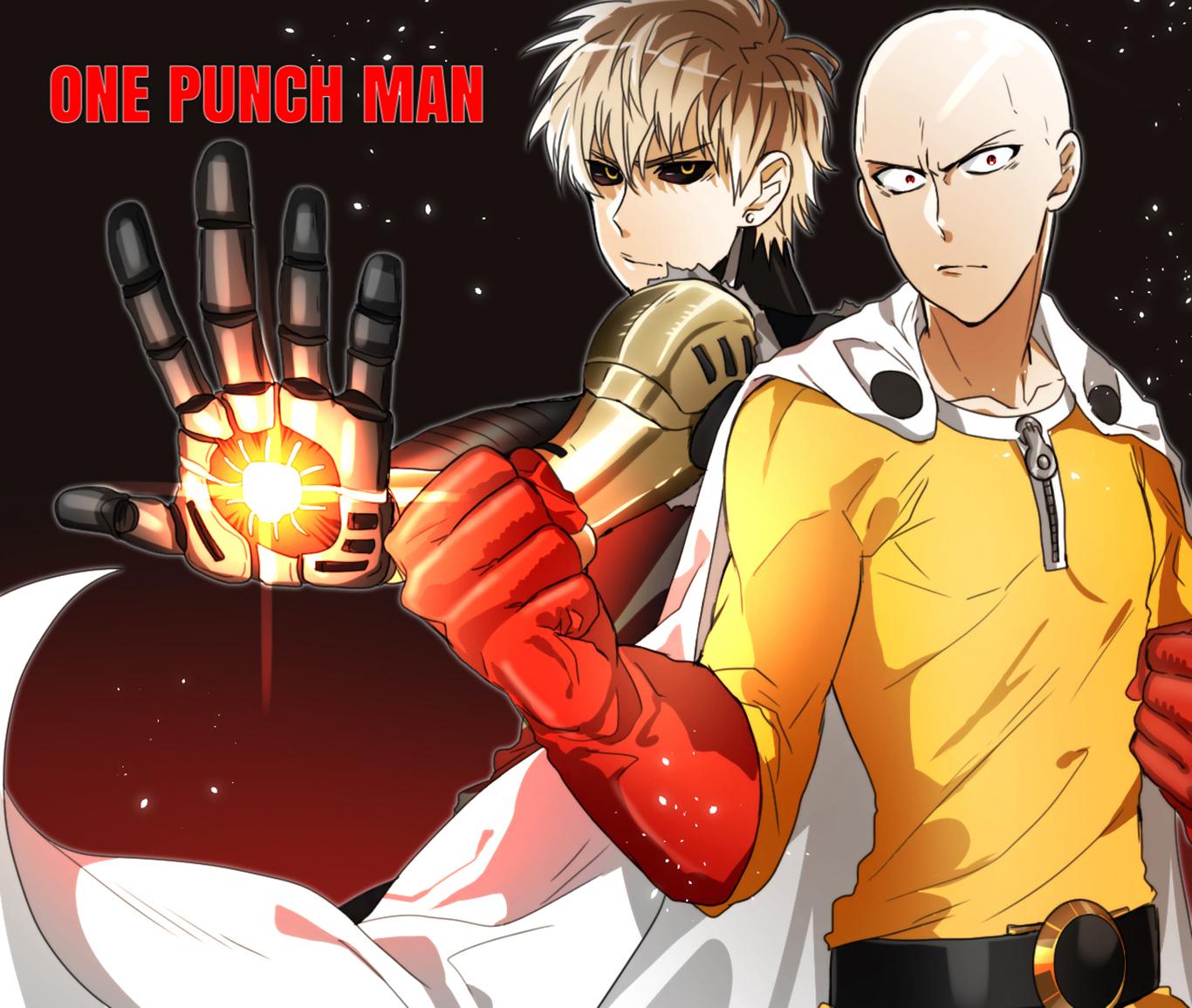 1366x1155 One Punch Man Saitama One Punch Man Genos One Punch Man Wallpaper:1366x1155