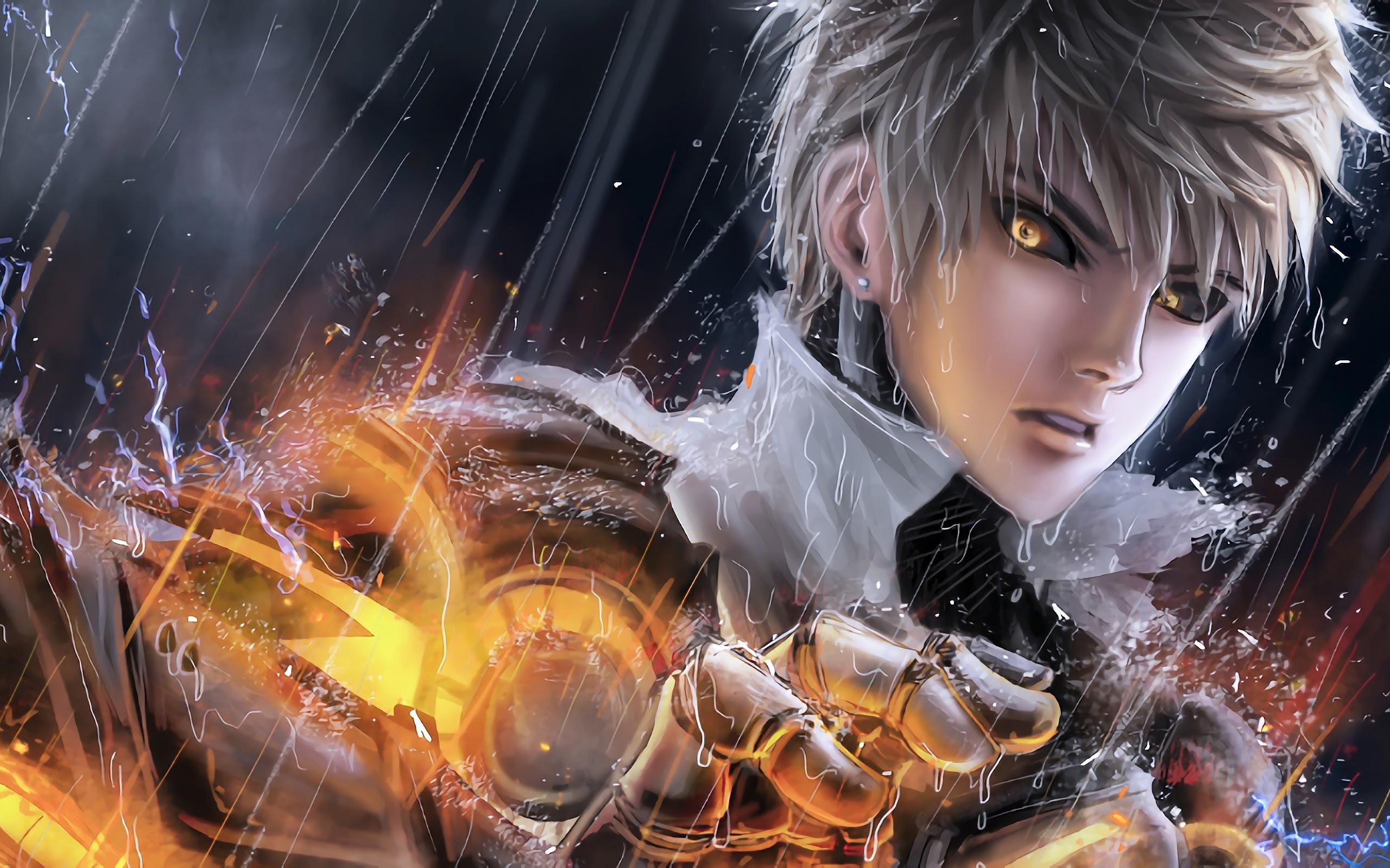 2560x1600 Genos One Punch Man PC DeskK Wallpaper free Download