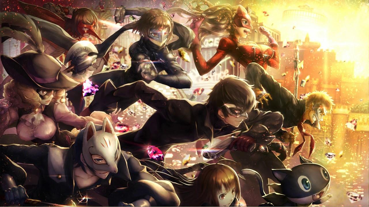 1280x720 Wallpaper Persona 5. Phantom Thieves