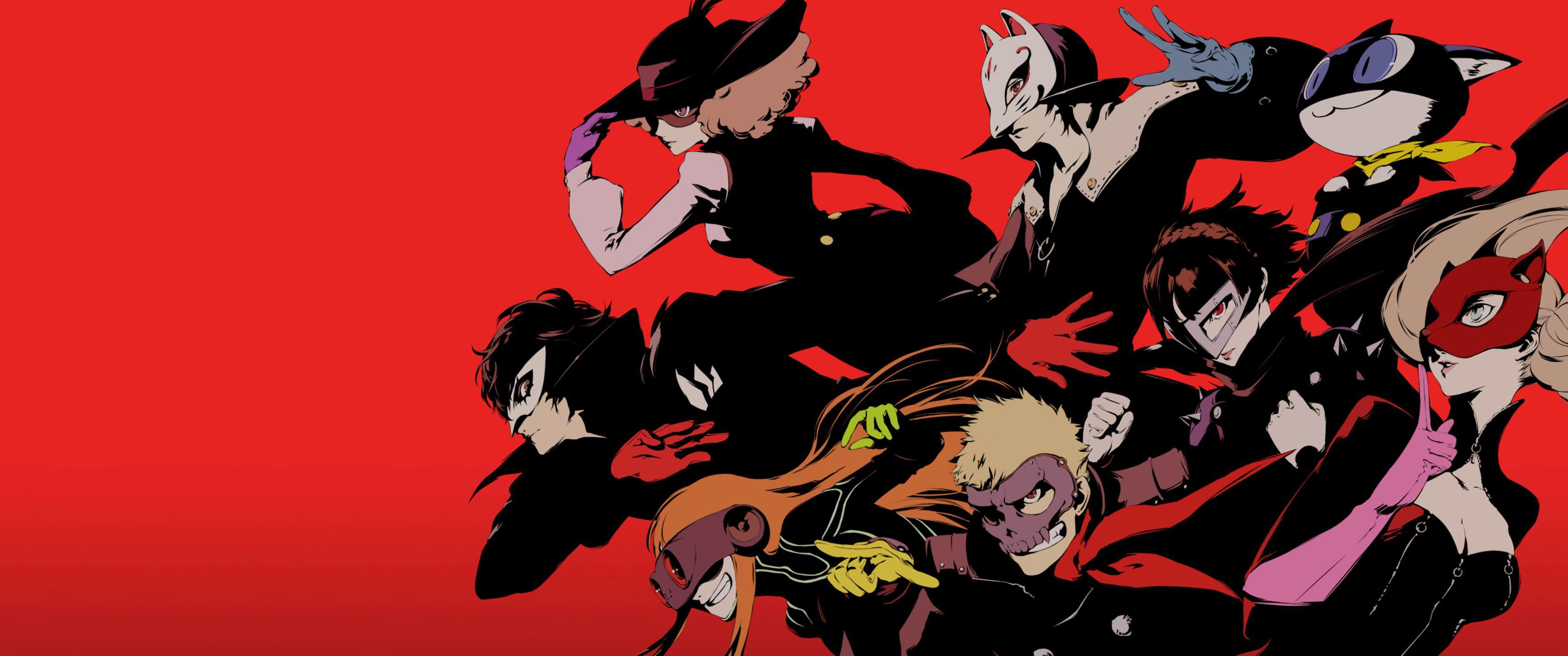 3440x1440 Persona 5 Wallpaper. Persona Persona, Anime