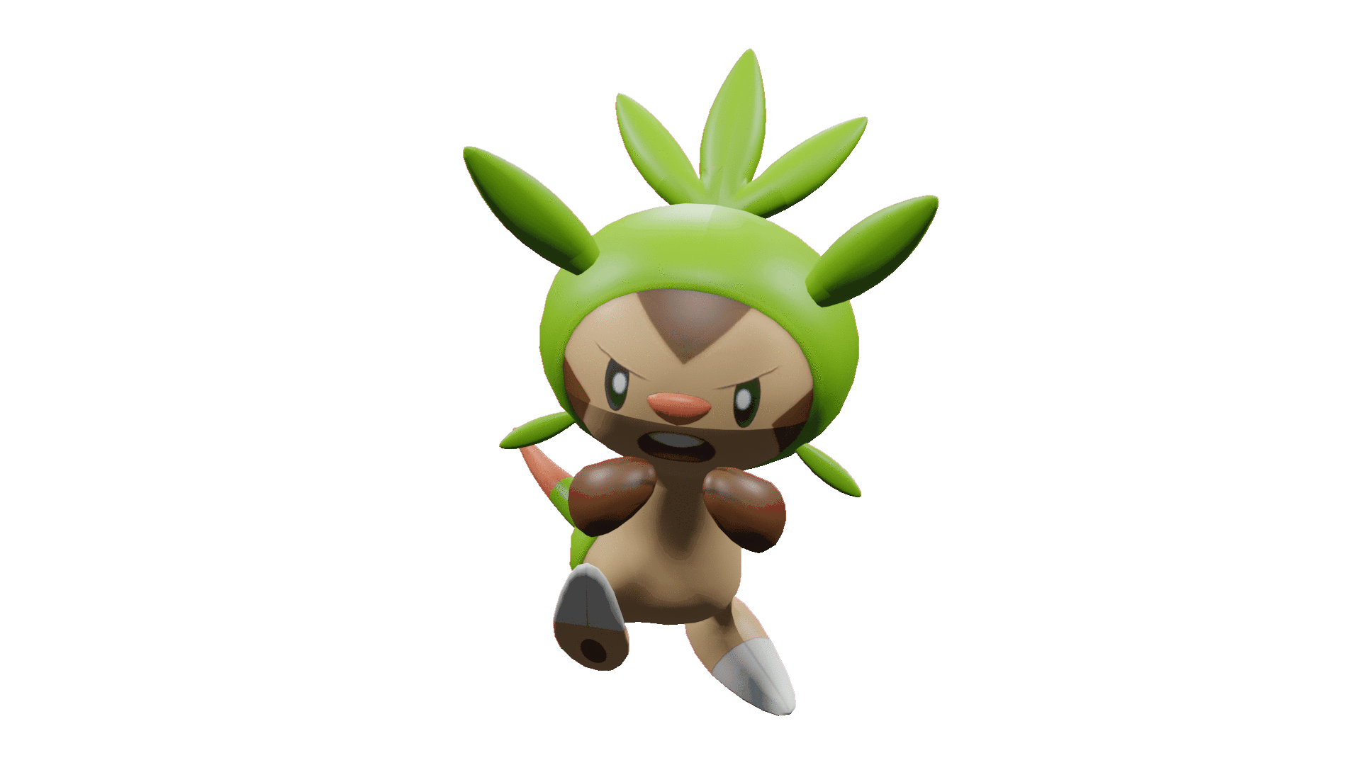 1920x1080 Download STL file Pokémon - (650) Chespin • 3D printer template ・ Cults