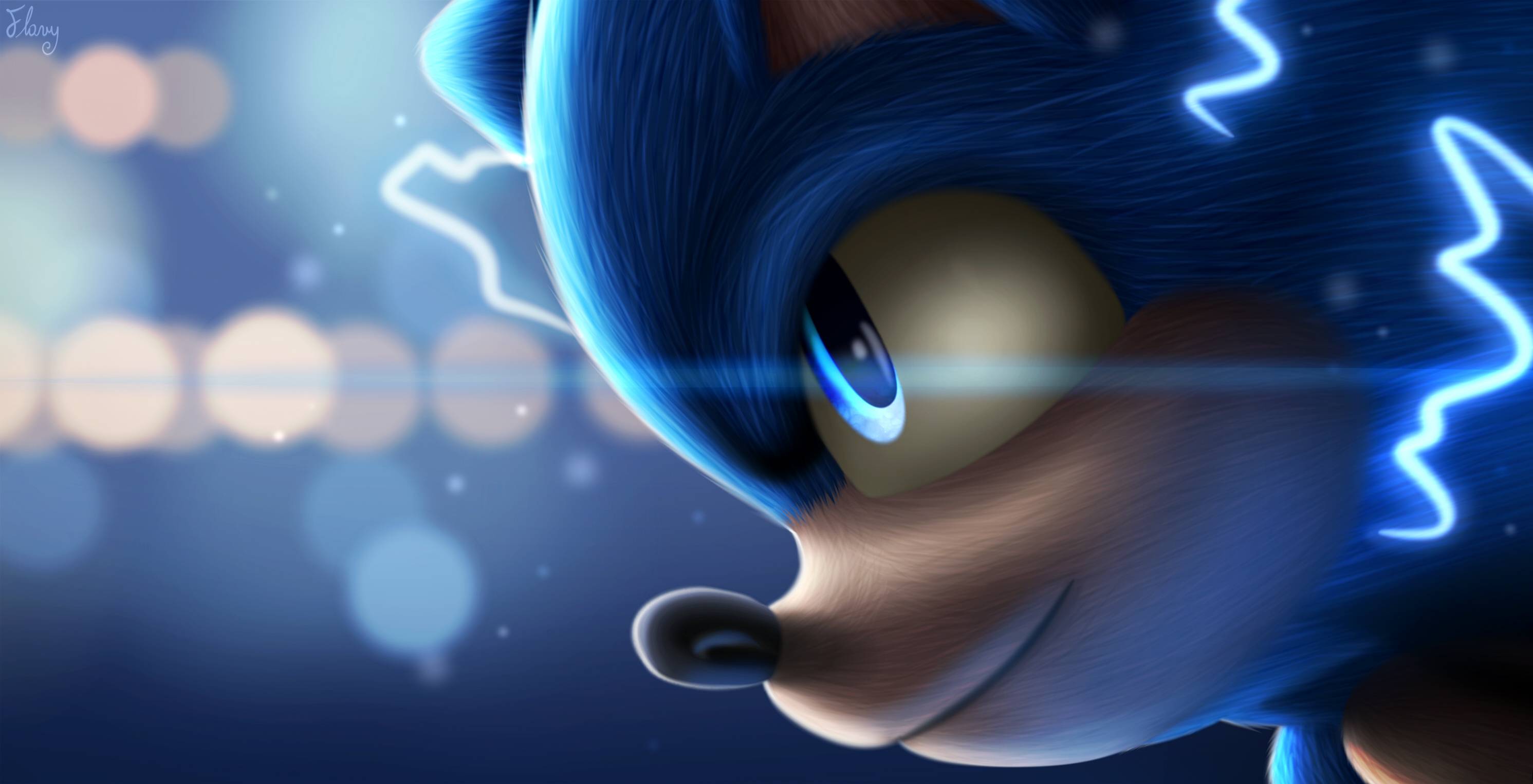 2983x1527 Sonic the Hedgehog Art 3840x21602019728 Resolution Wallpaper, HD Movies 4K Wallpaper, Image, Photo and Background