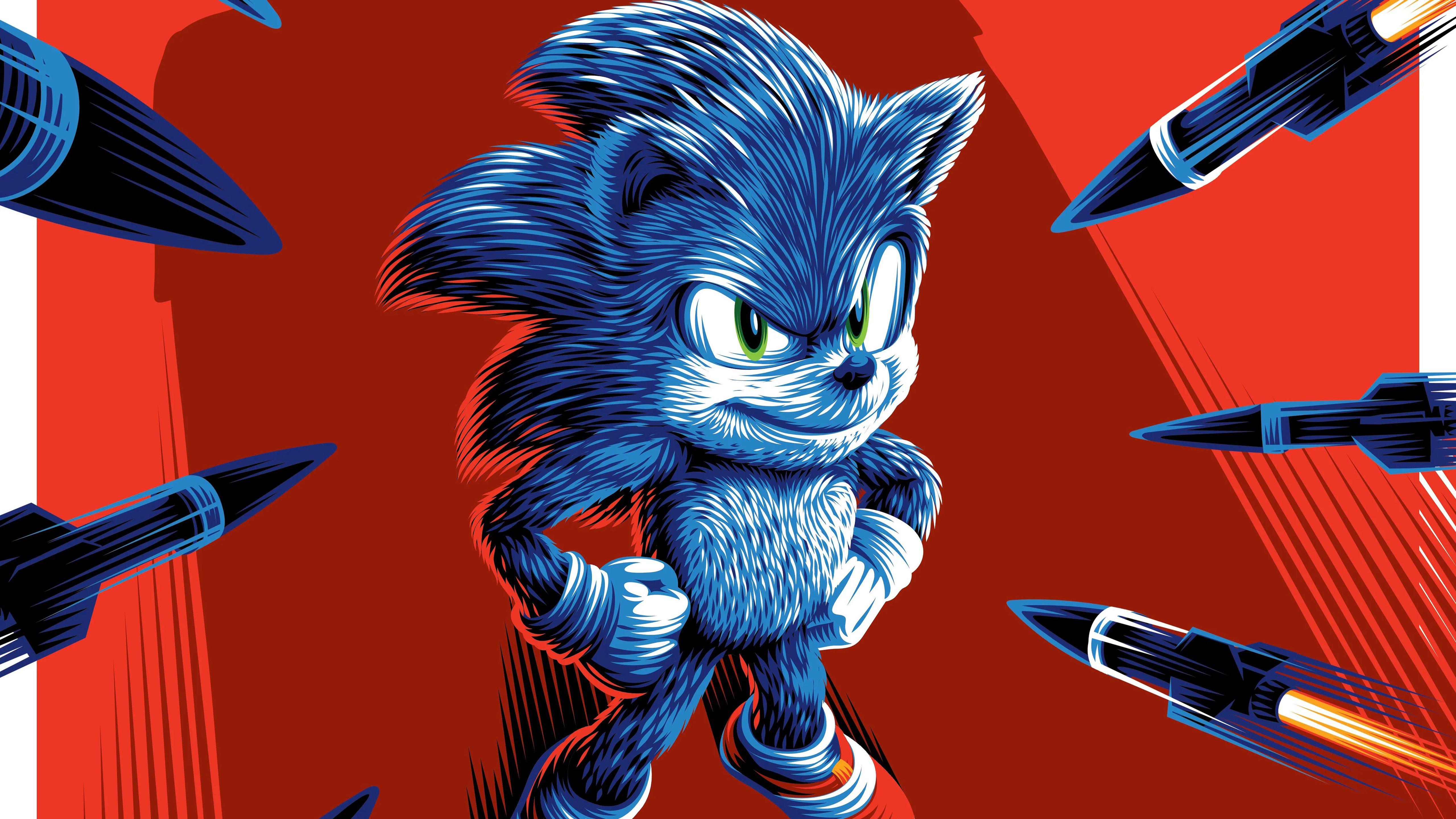 5120x2880 sonic the hedgehog 8k MacBook Pro Wallpaper Download