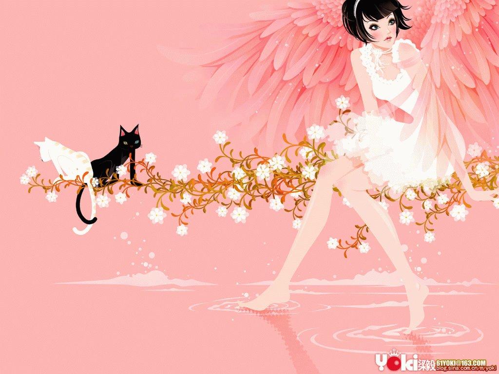 1024x768 Free Girl Fashion wallpaperx768
