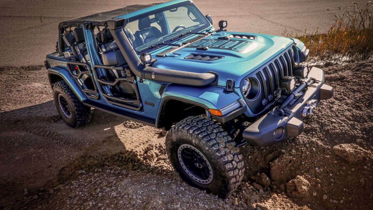 1280x720 Jeep Wrangler Rubicon by Mopar K Wallpaper 3D Models. Free