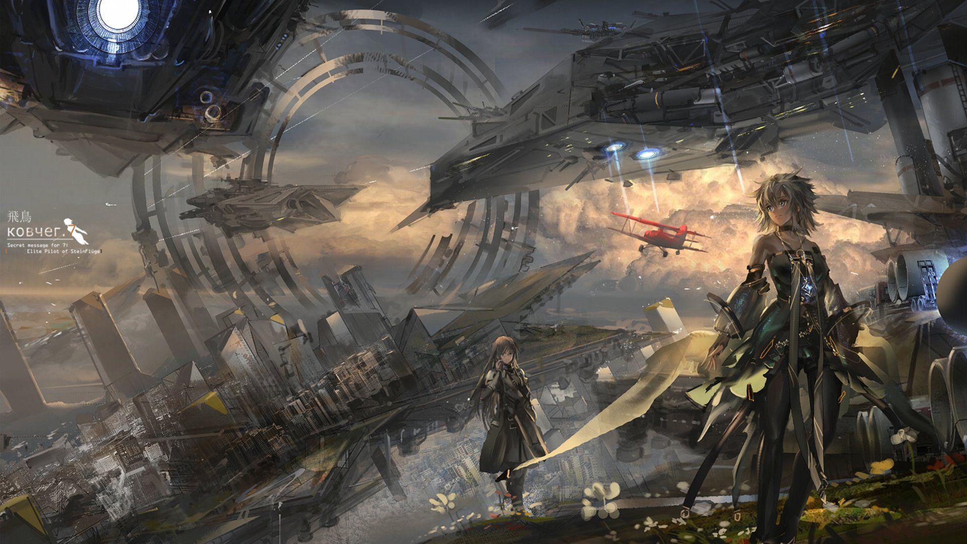 Sci-Fi Anime Wallpapers - Top Free Sci-Fi Anime Backgrounds -  WallpaperAccess