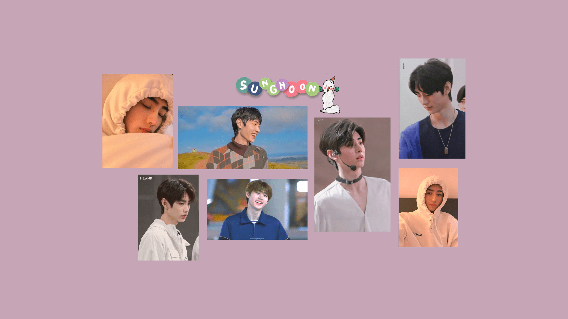 1920x1080 ENHYPEN Sunghoon Colored Desktop Wallpaper. Wallpaper, Desktop wallpaper, Dark wallpaper