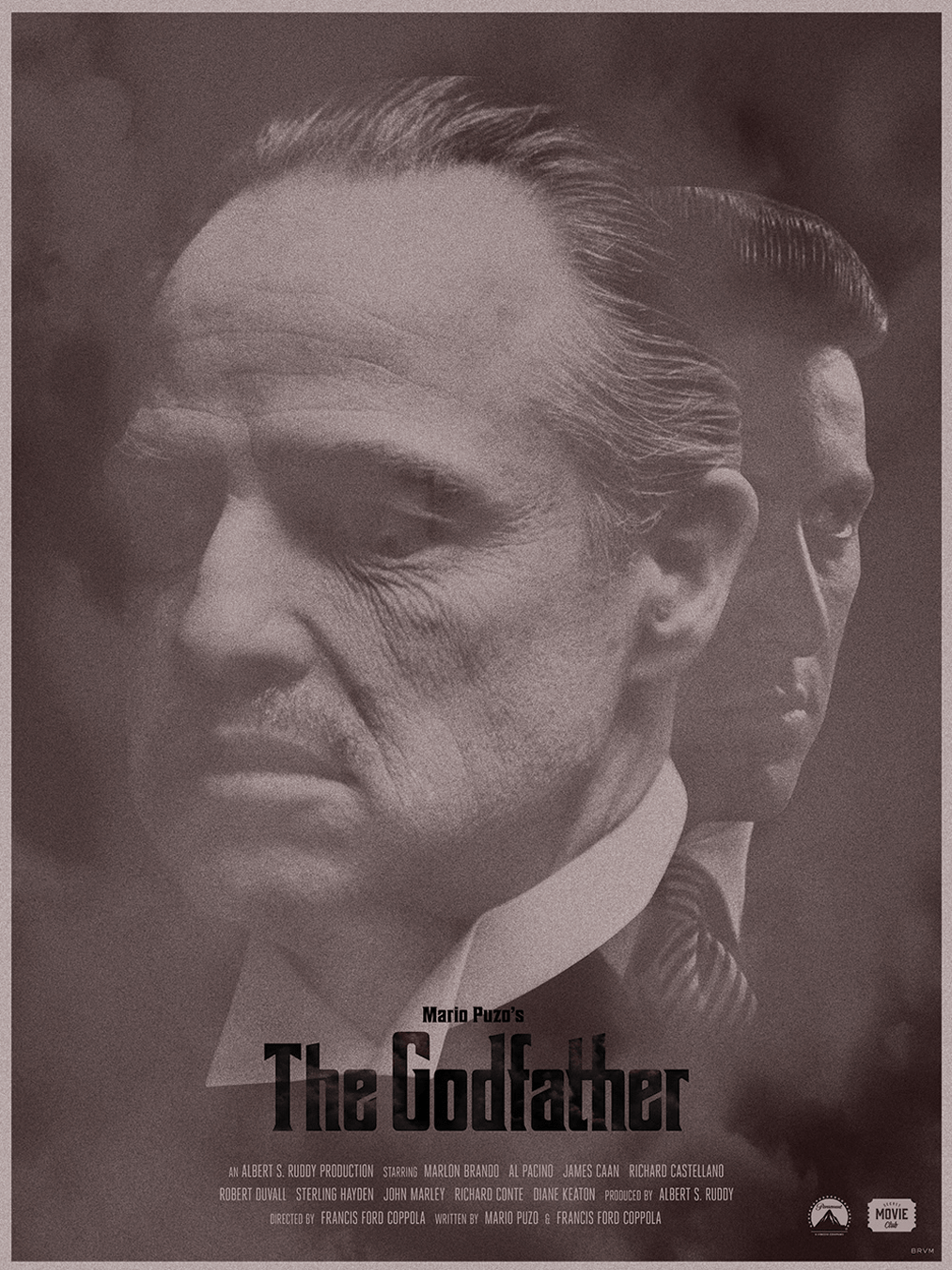 1013x1350 The Godfather 1 and 2 Movie Posters