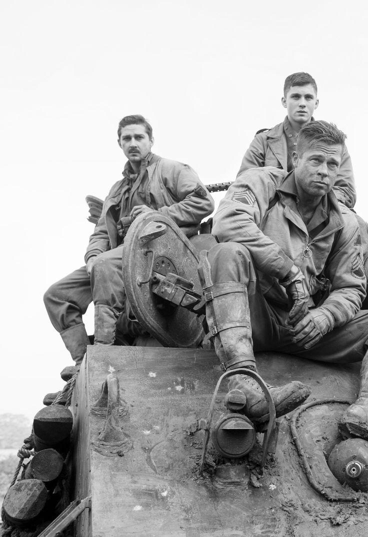 736x1074 A star shines at the hour of our meeting: Photo. Fury movie, Fury film, Great movies