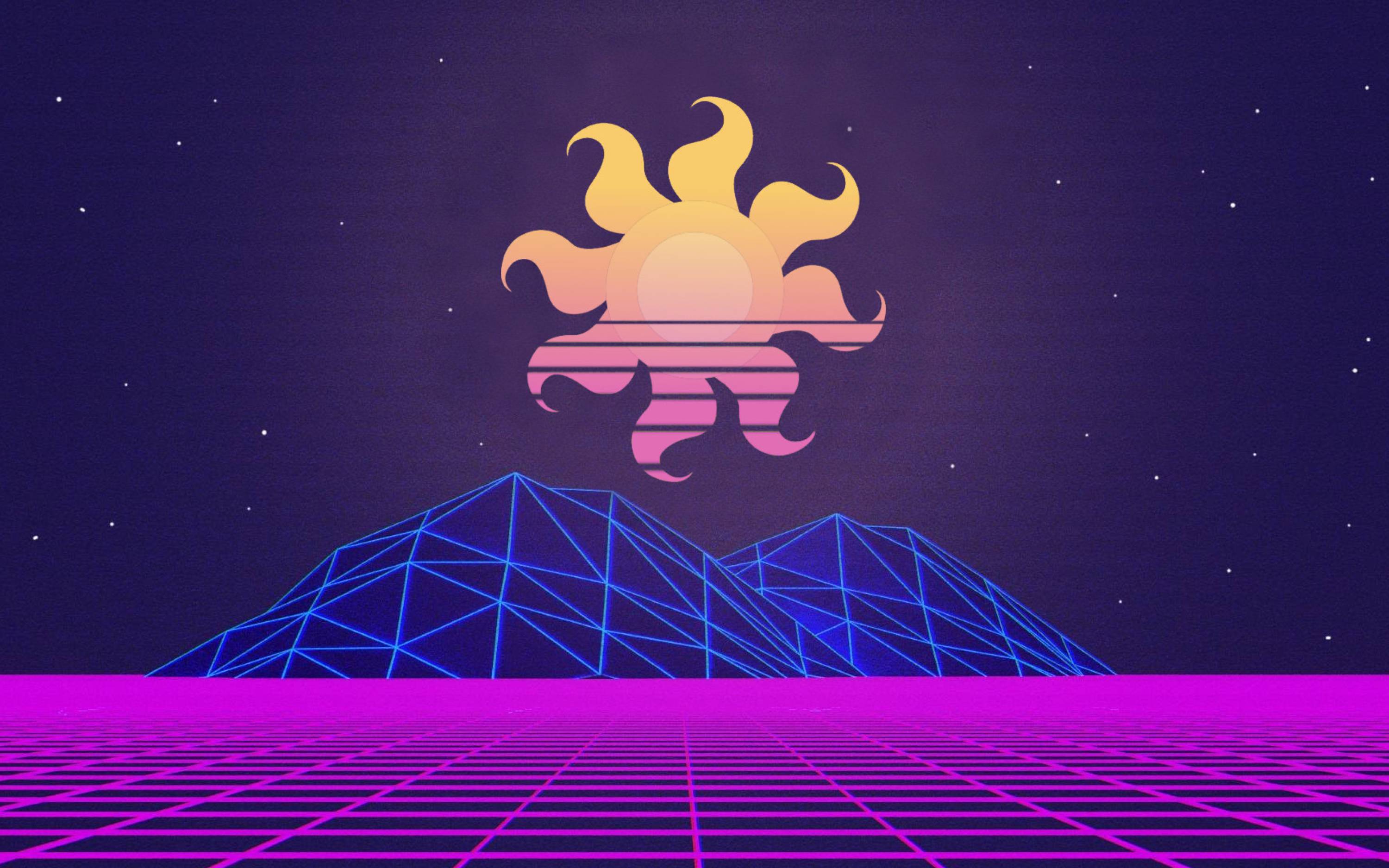 3000x1875 Vaporwave Sun Art 3000x1875 Resolution Wallpaper, HD Artist 4K Wallpaper, Image, Photo and Background
