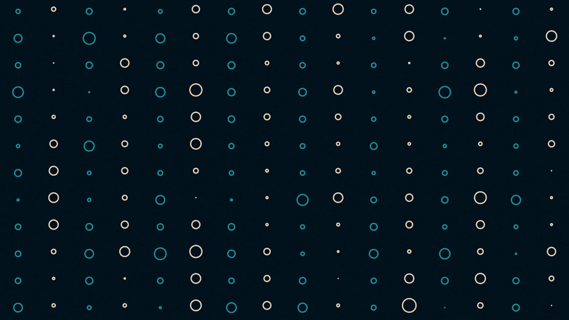 1920x1080 flat geometric background from circles with dynamic size and top slow moving Motion Background