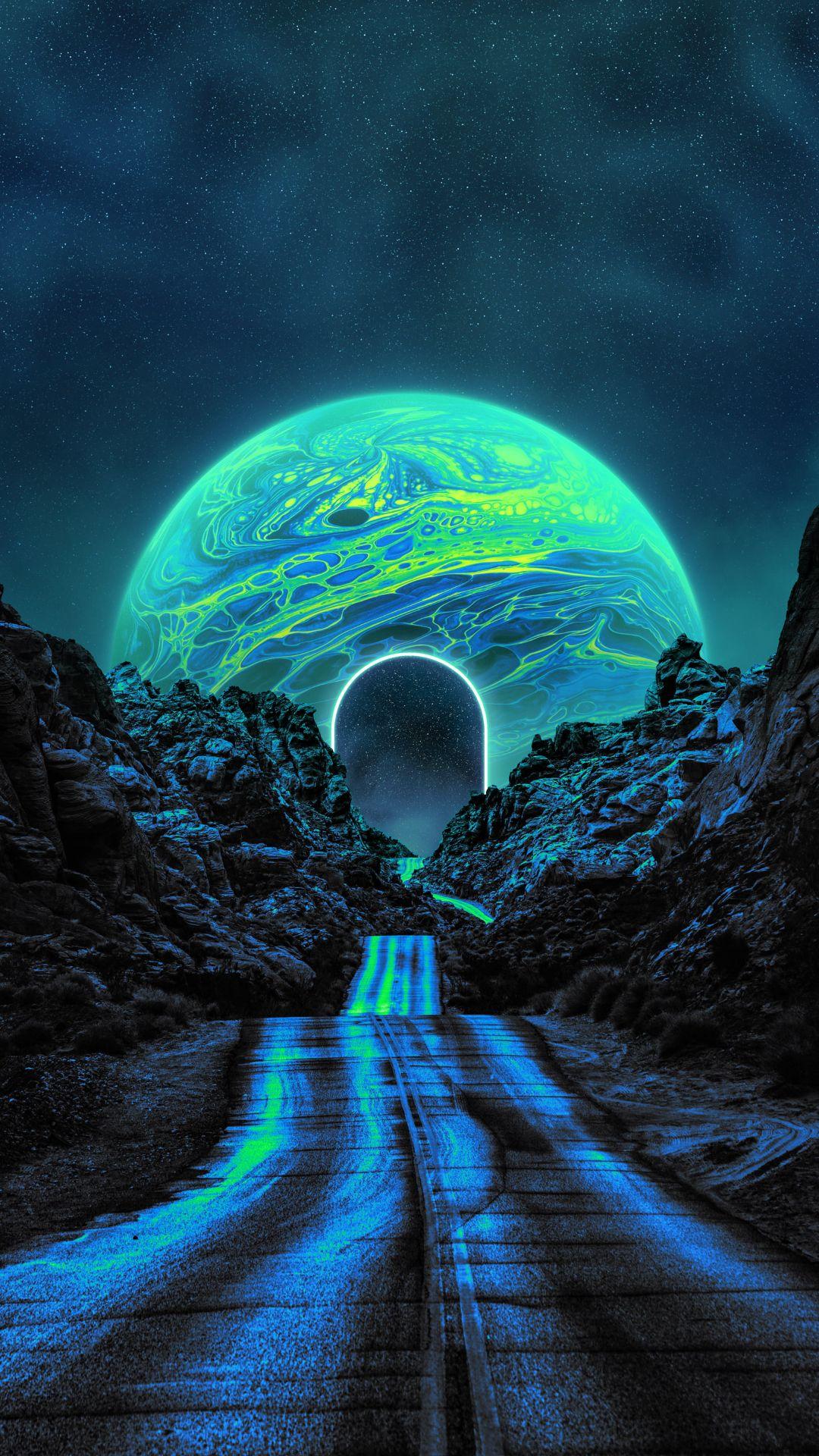 1080x1920 Vaporwave Wallpaper