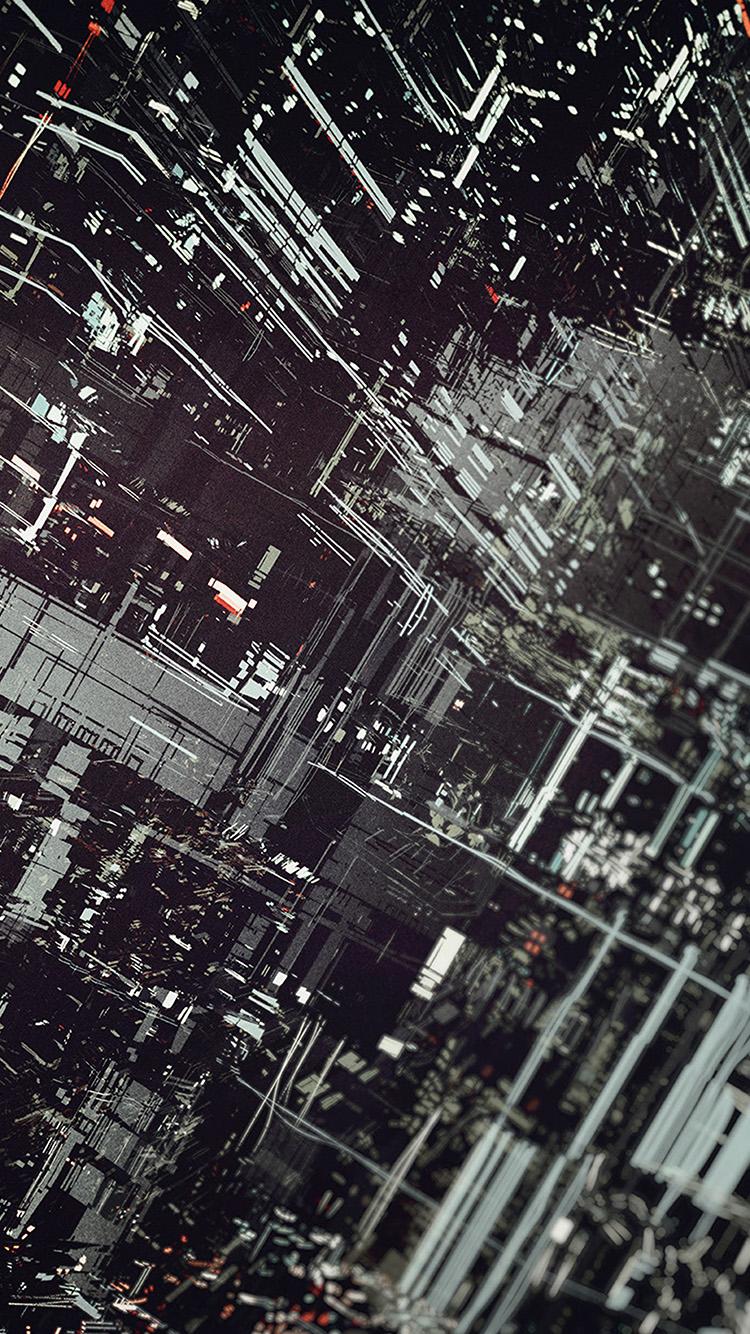 750x1334 Pattern Background Line Flat Digital Dark Wallpaper