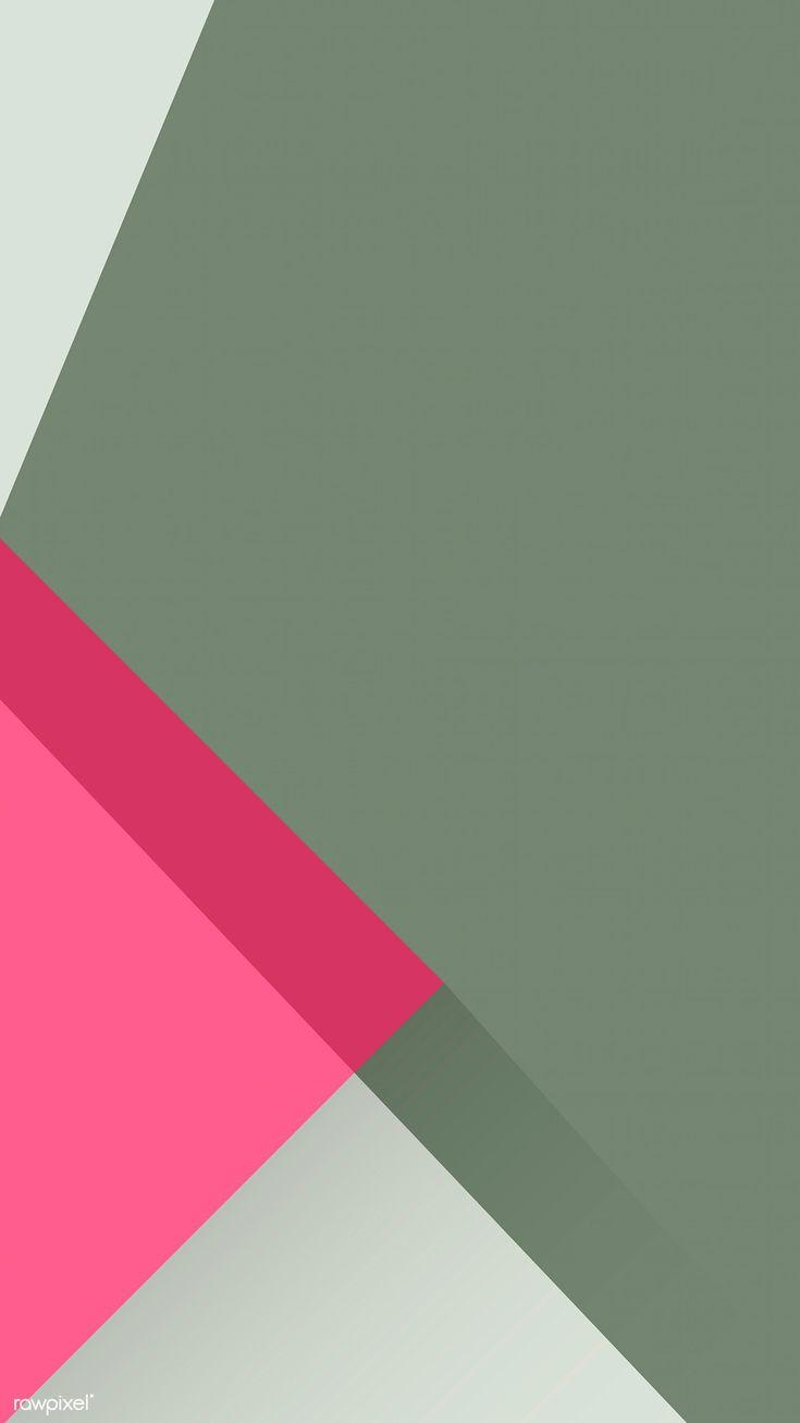 735x1307 Minimal geometric mobile phone wallpaper vector / busbus. Geometric background, Geometric mobile, Geometric shapes design