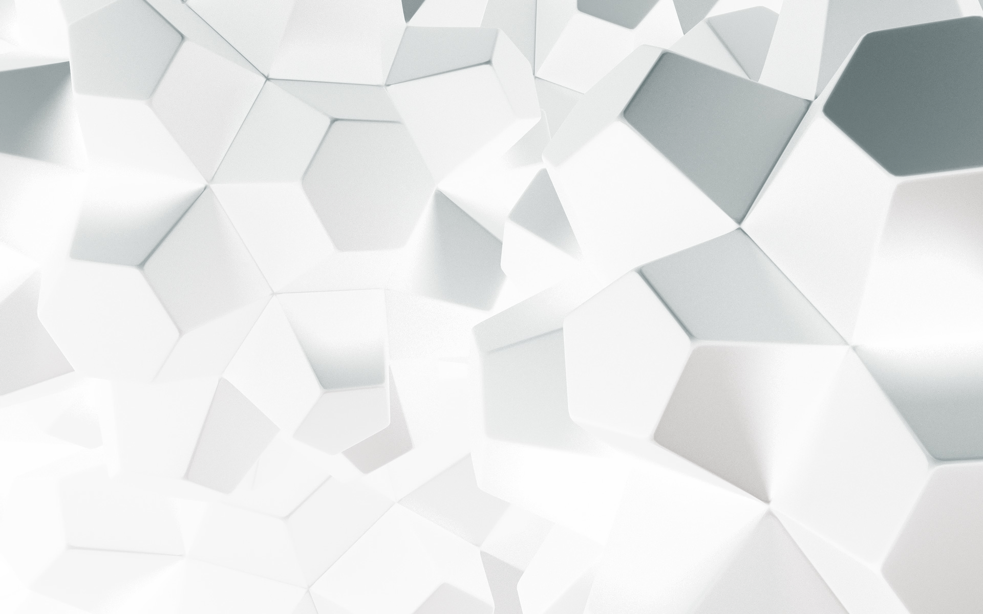 1920x1200 White Flat Geometric Background