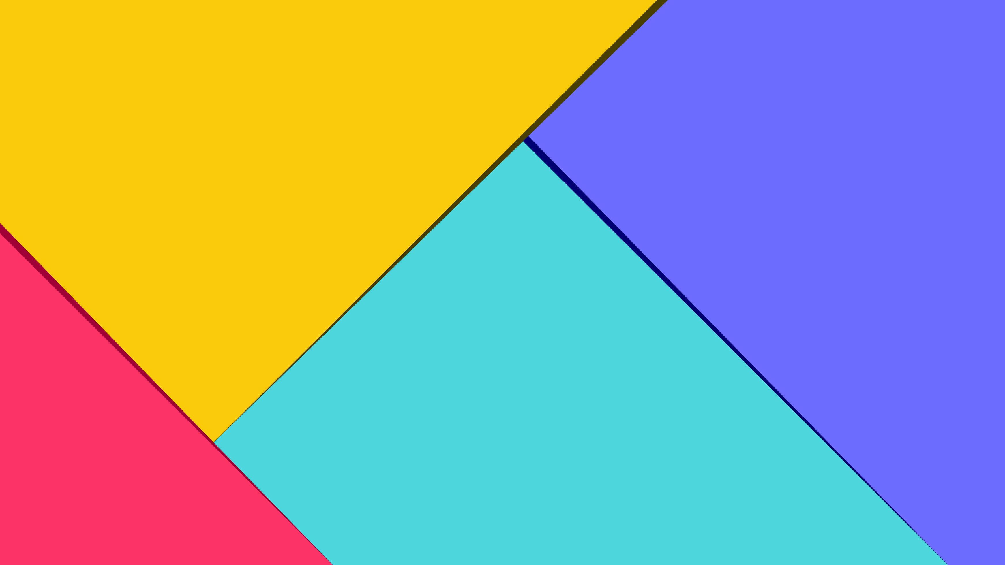 3484x1960 Creative minimal flat geometric background
