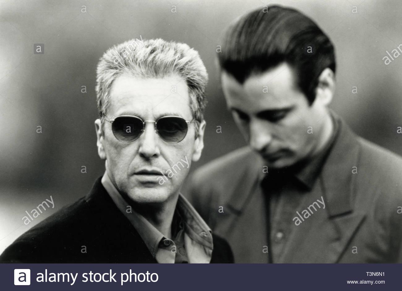 1300x941 Al Pacino And Andy Garcia In The Movie The Godfather Part 3 Vincent And Michael Wallpaper & Background Download