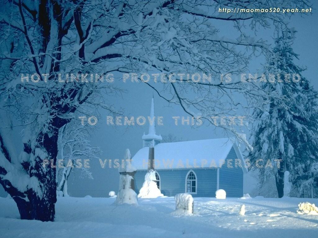 Church Snow Wallpapers Top Free Church