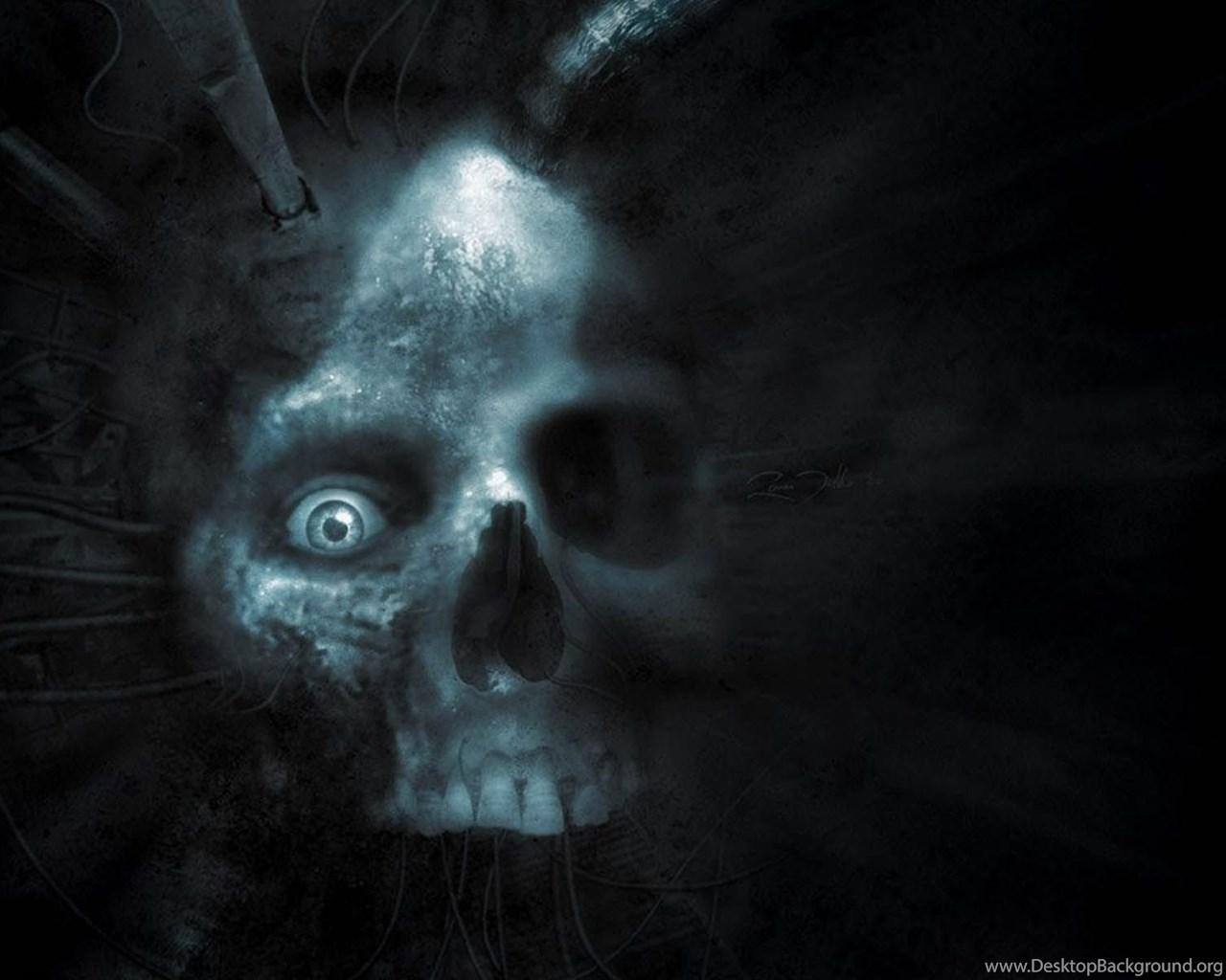 1280x1024 Wallpaper: Horror Skull Wallpaper Desktop Background