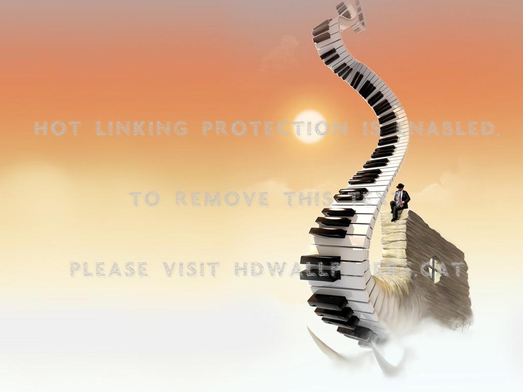 1024x768 jazz piano keys man fantasy music abstract