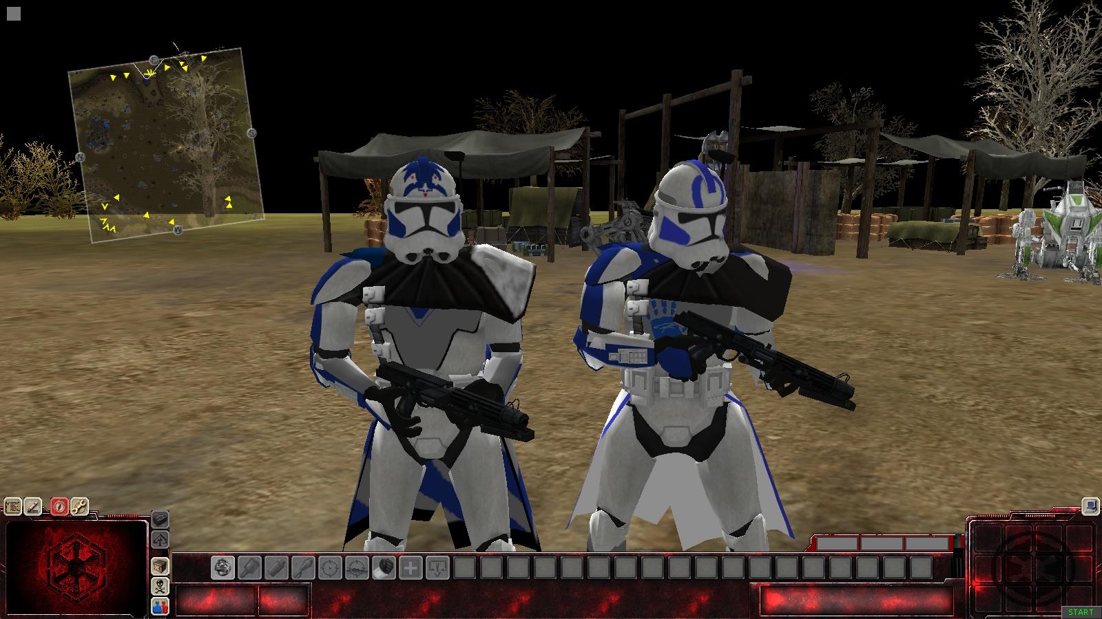 1600x900 Echo and Fives image Wars skin addons mod for Men of War: Assault Squad