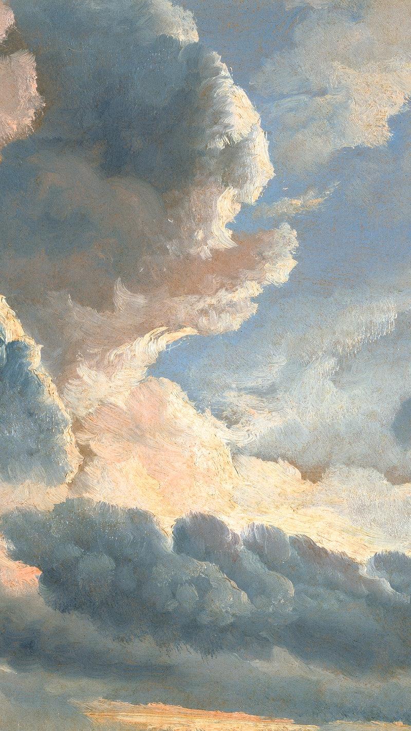 800x1422 Clouds Vintage Image Wallpaper